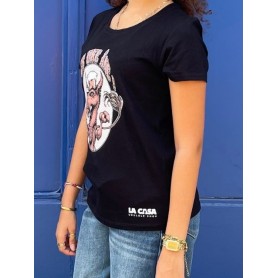 T-Shirt "Yes Uke Âne" Femme