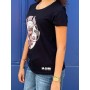 T-Shirt "Yes Uke Âne" Femme
