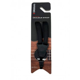 D'addario eco-confort uke strap - Black