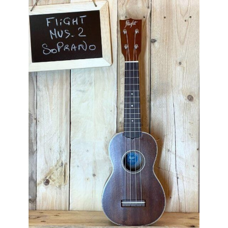 Flight MUS-2 Soprano Acajou Massif