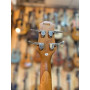 Flight Mini Bass Solid Body Transparent Blue