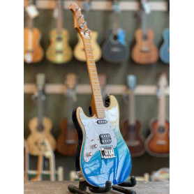 Flight Pathfinder tenor Electric Left-hand - Transparent Blue