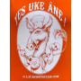 T-shirt "Yes Uke Âne" femme