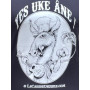 T-shirt "Yes Uke Âne" femme